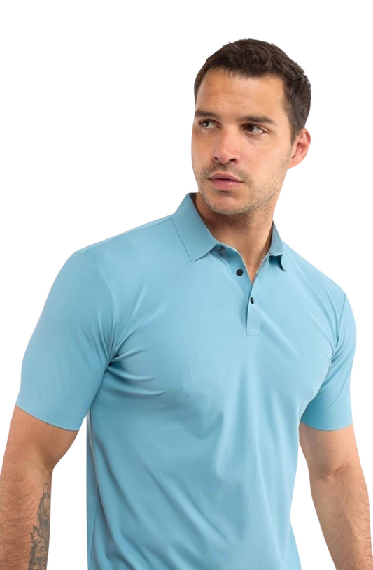 playera tipo polo lisa